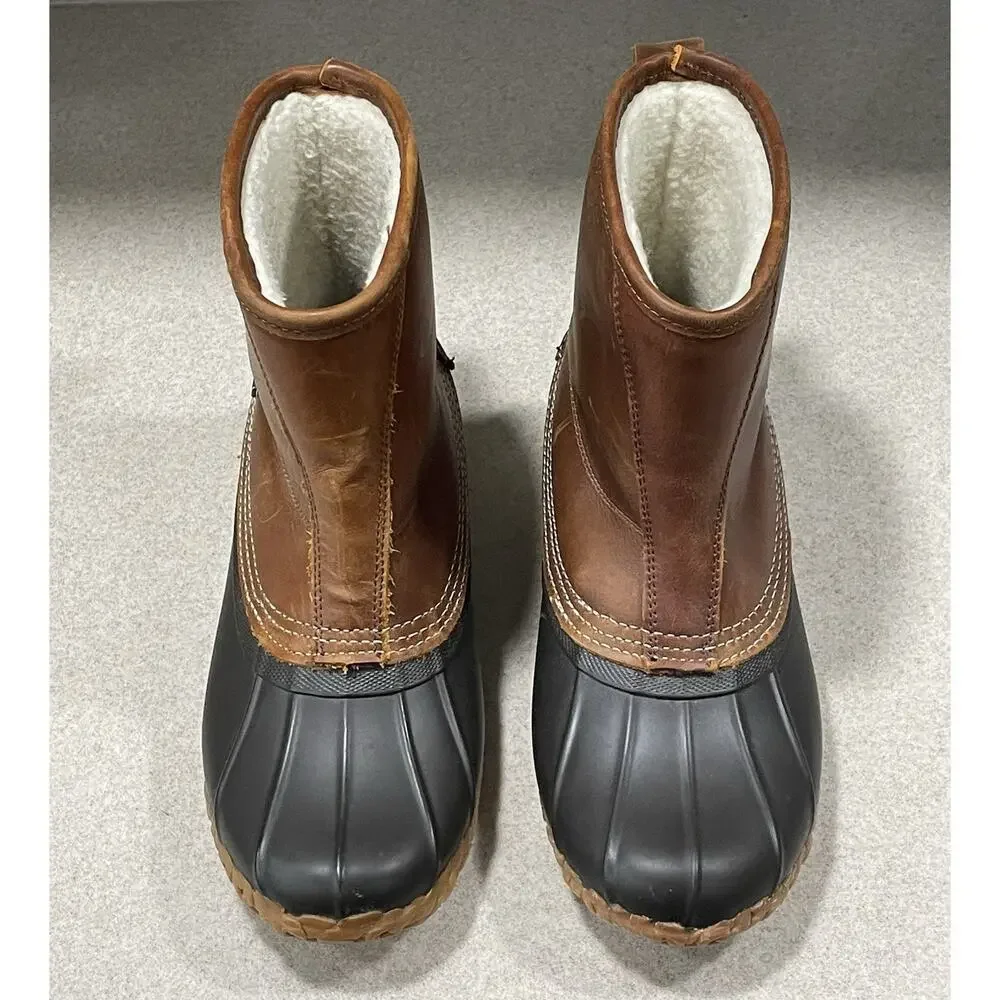 G.H. Bass & Co. Goldeneye Pull On Insulated Duck Boots Waterproof Men’s Size 7M